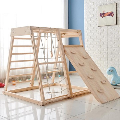 Kids Pikler Triangle Frame Toys Children's Pikler Arch Wooden Toys Climbing Ladder Wooden Pikler Gym